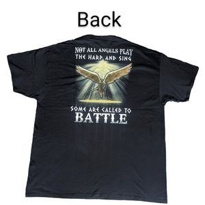 Not All Angels Play The Harp And Sing Some Are Called To Battle T-shirt